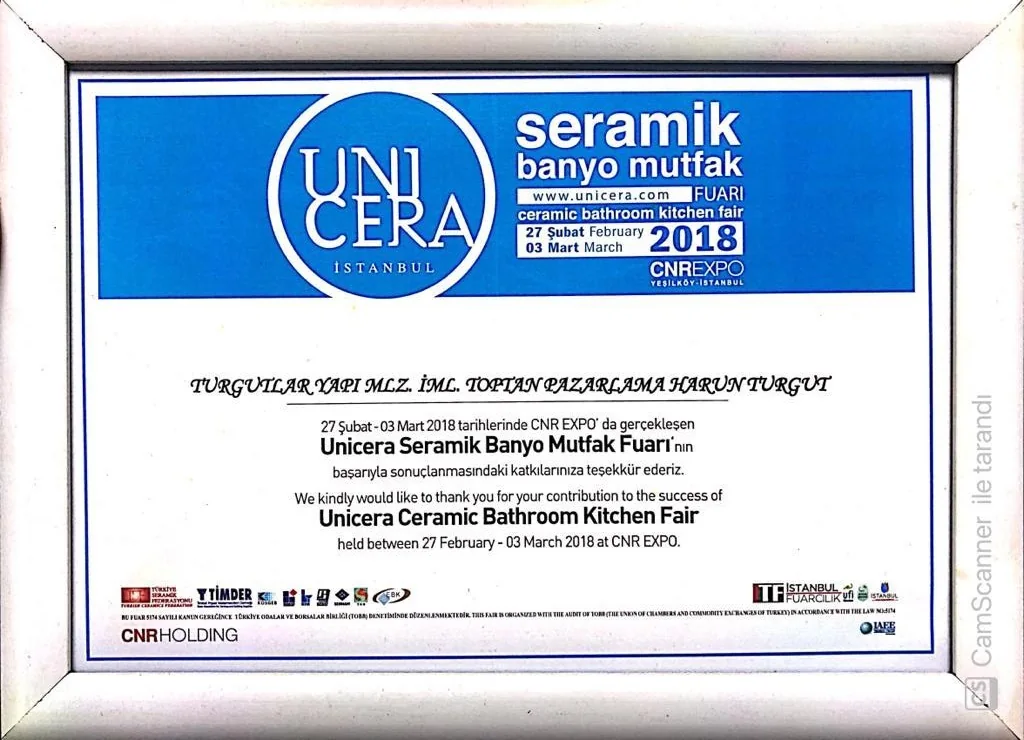 Unicera Banyo Fuarındayız!